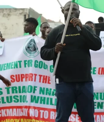 #FreeNnamdiKanu: Protest rocks Abuja, grounds activities across Southeast states