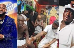 Moment Davido calls the Martell Organization, urging them to make Carter Efe an ambassador..
